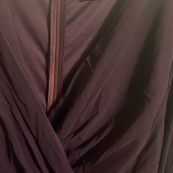 5x (fits like 4x) Long purple dress- NEW - Picture 4 of 4